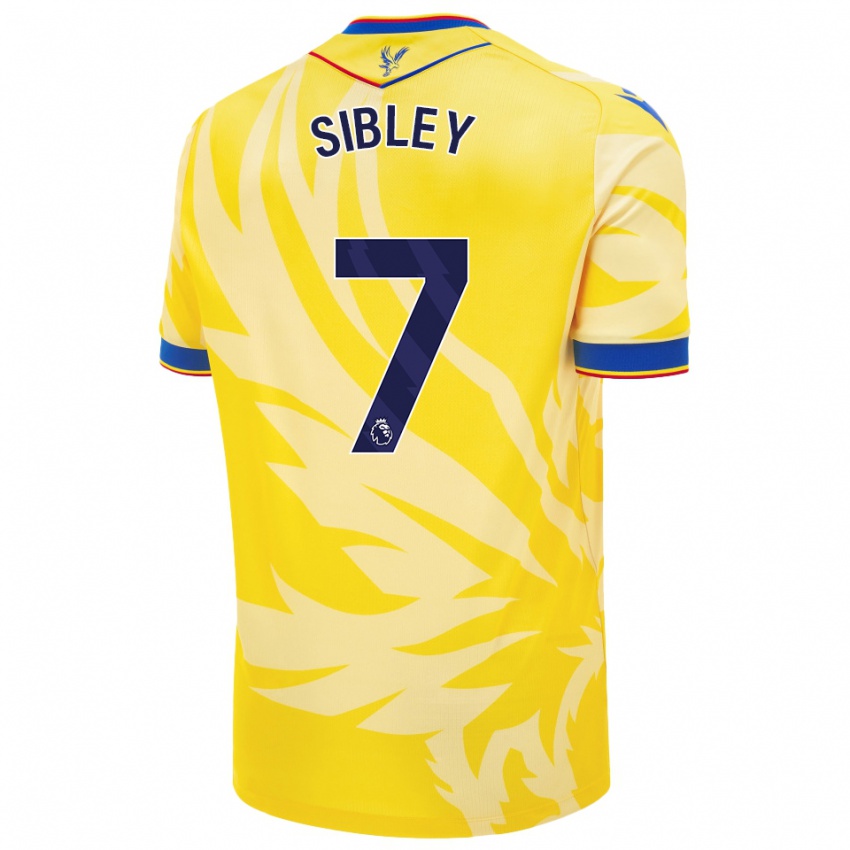 Heren Isabella Sibley #7 Geel Uitshirt Uittenue 2024/25 T-Shirt