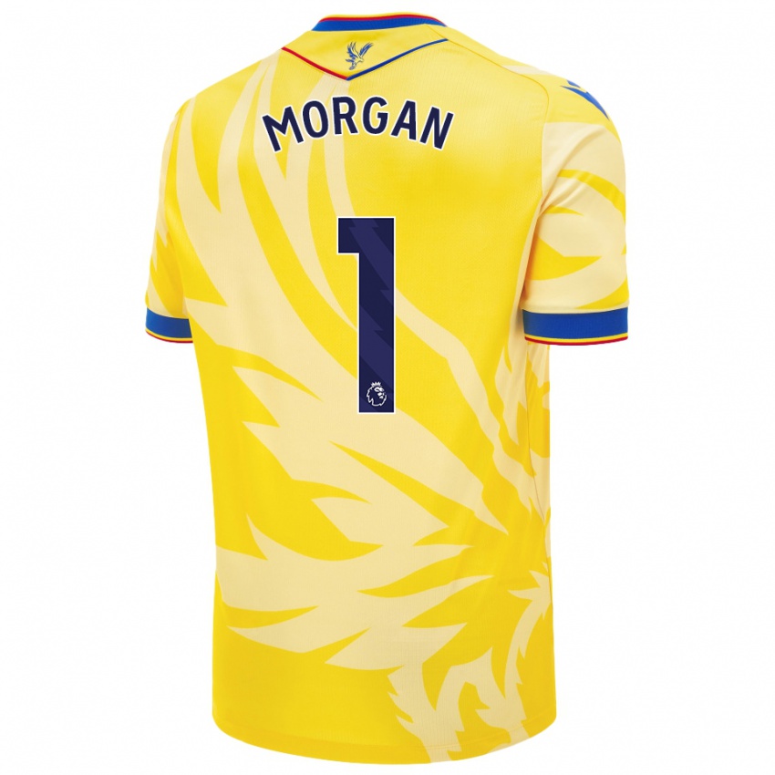 Heren Chloe Morgan #1 Geel Uitshirt Uittenue 2024/25 T-Shirt