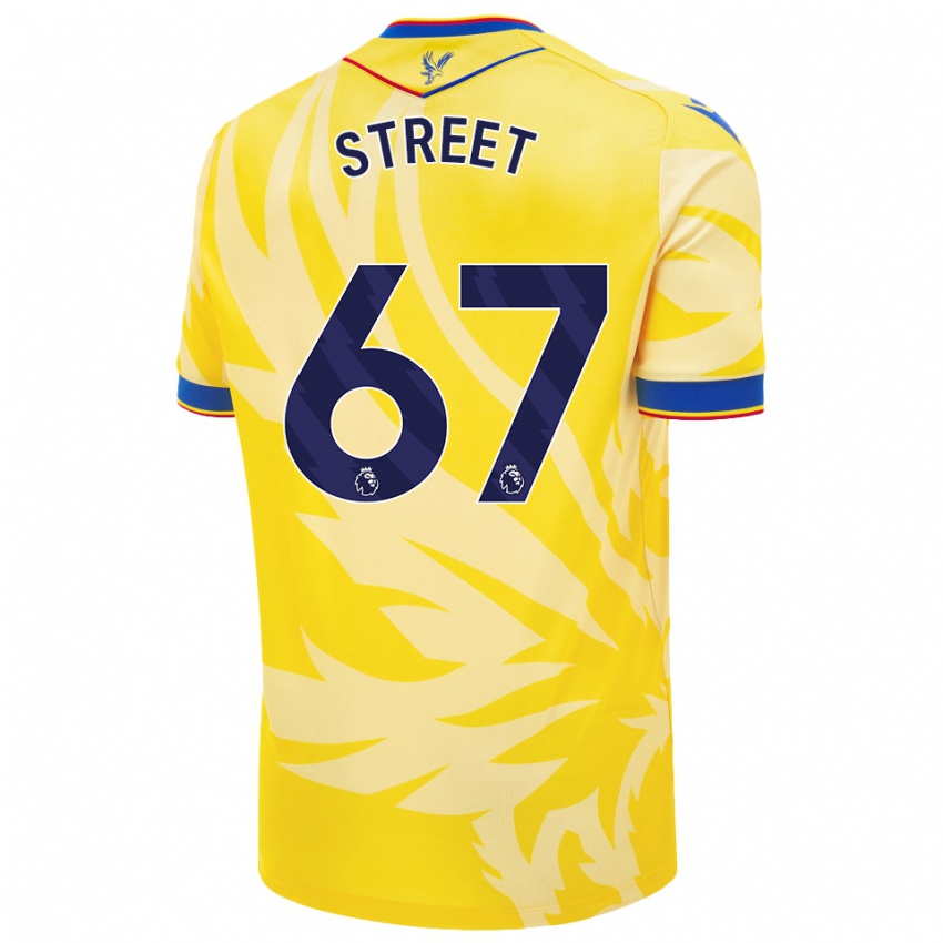 Heren Rob Street #67 Geel Uitshirt Uittenue 2024/25 T-Shirt