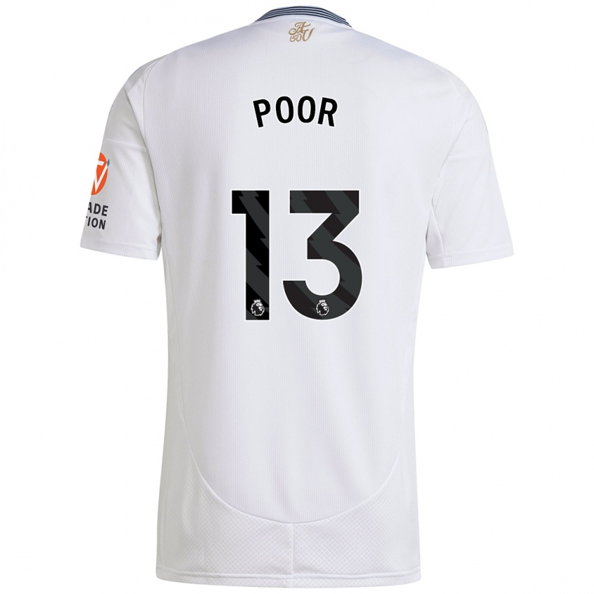 Heren Sophia Poor #13 Wit Uitshirt Uittenue 2024/25 T-Shirt