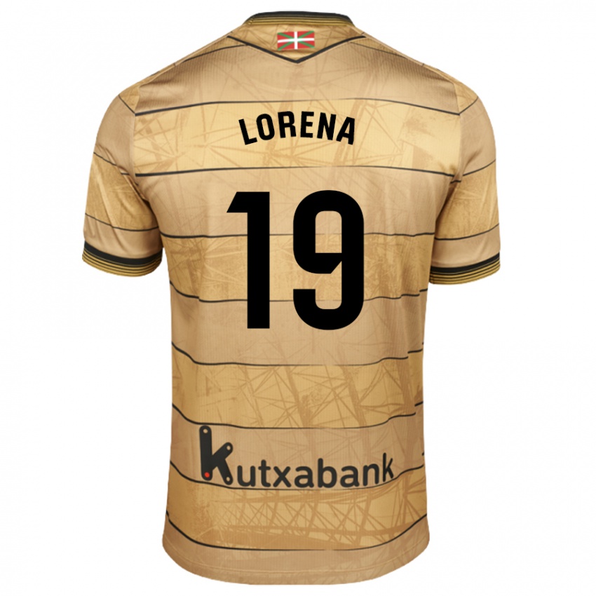 Heren Lorena Navarro Domínguez #19 Bruin Uitshirt Uittenue 2024/25 T-Shirt