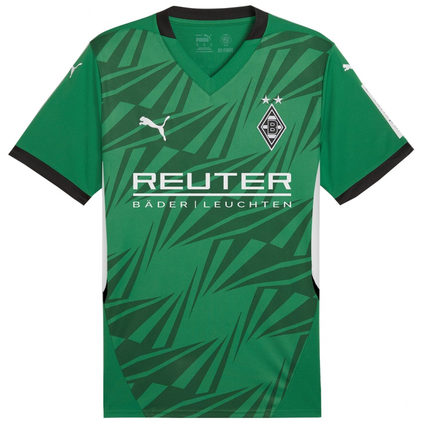 Heren Grant-Leon Ranos #28 Groen Wit Uitshirt Uittenue 2024/25 T-Shirt