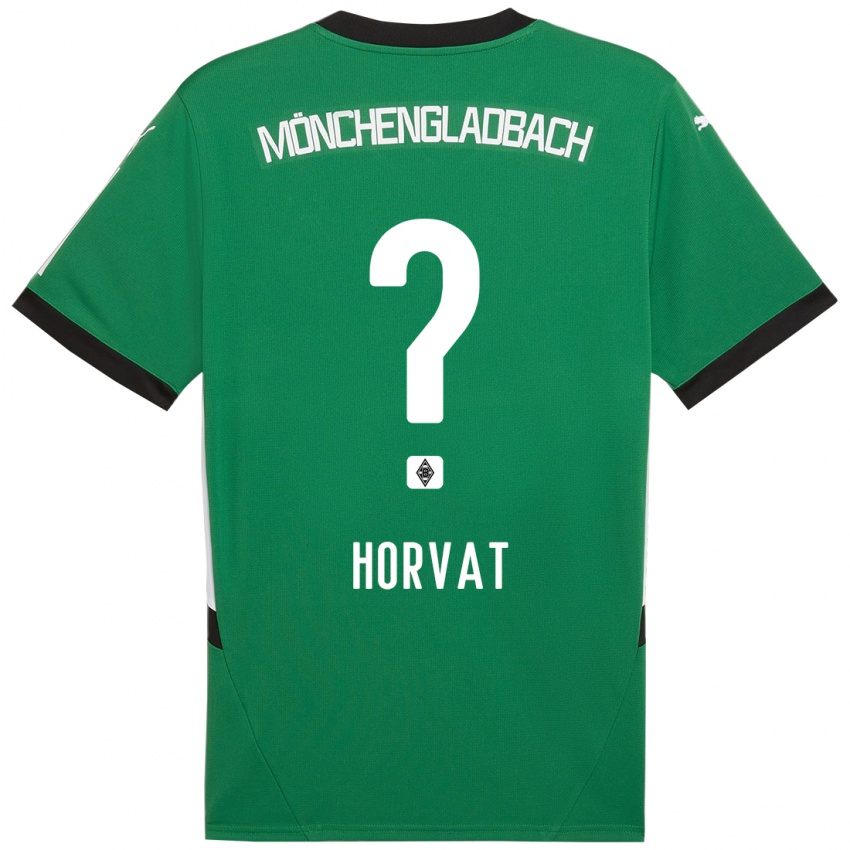 Heren Niko Horvat #0 Groen Wit Uitshirt Uittenue 2024/25 T-Shirt