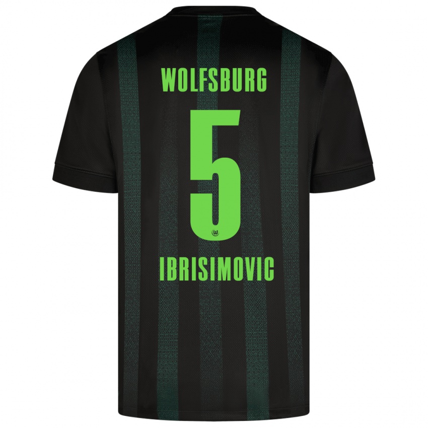 Heren Amar Ibrisimovic #5 Donkergroen Uitshirt Uittenue 2024/25 T-Shirt