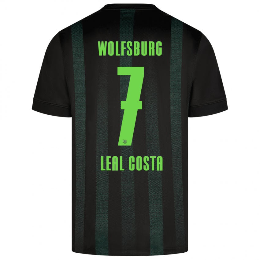 Heren David Leal Costa #7 Donkergroen Uitshirt Uittenue 2024/25 T-Shirt