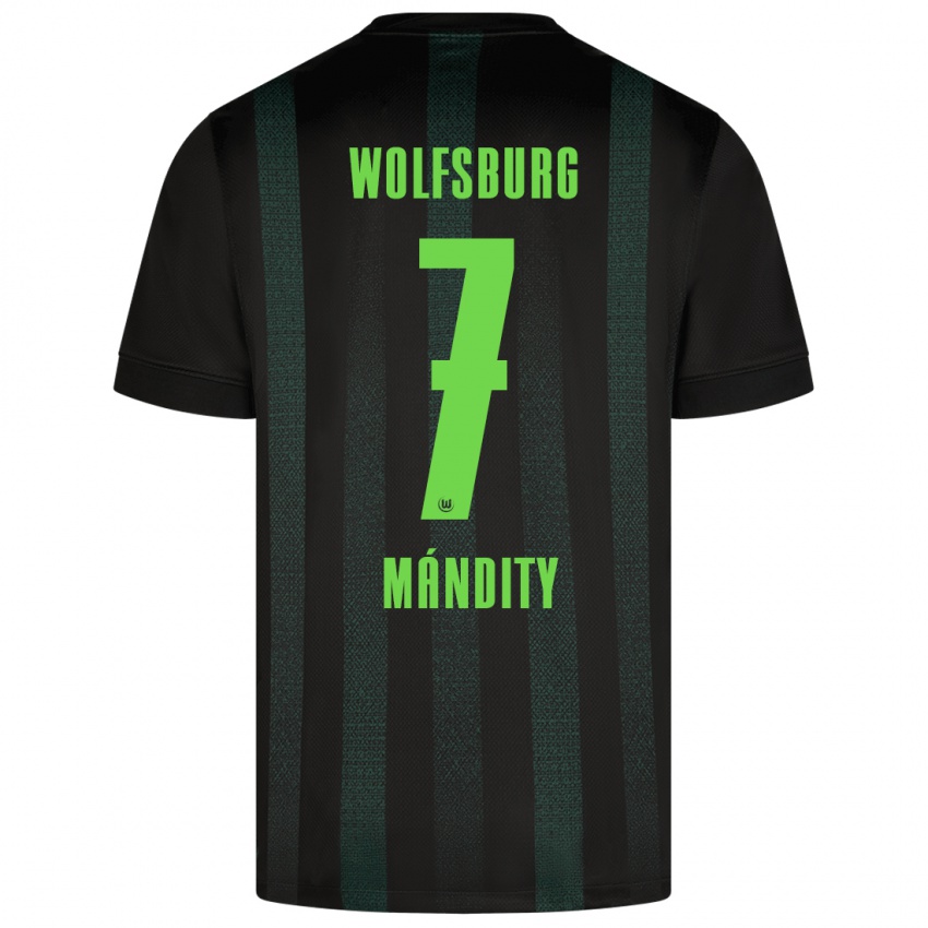 Heren Márkó Mándity #7 Donkergroen Uitshirt Uittenue 2024/25 T-Shirt