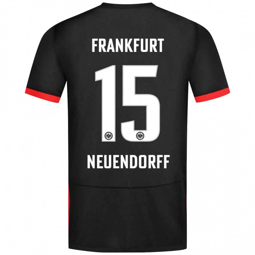 Heren Nilo Neuendorff #15 Zwart Uitshirt Uittenue 2024/25 T-Shirt