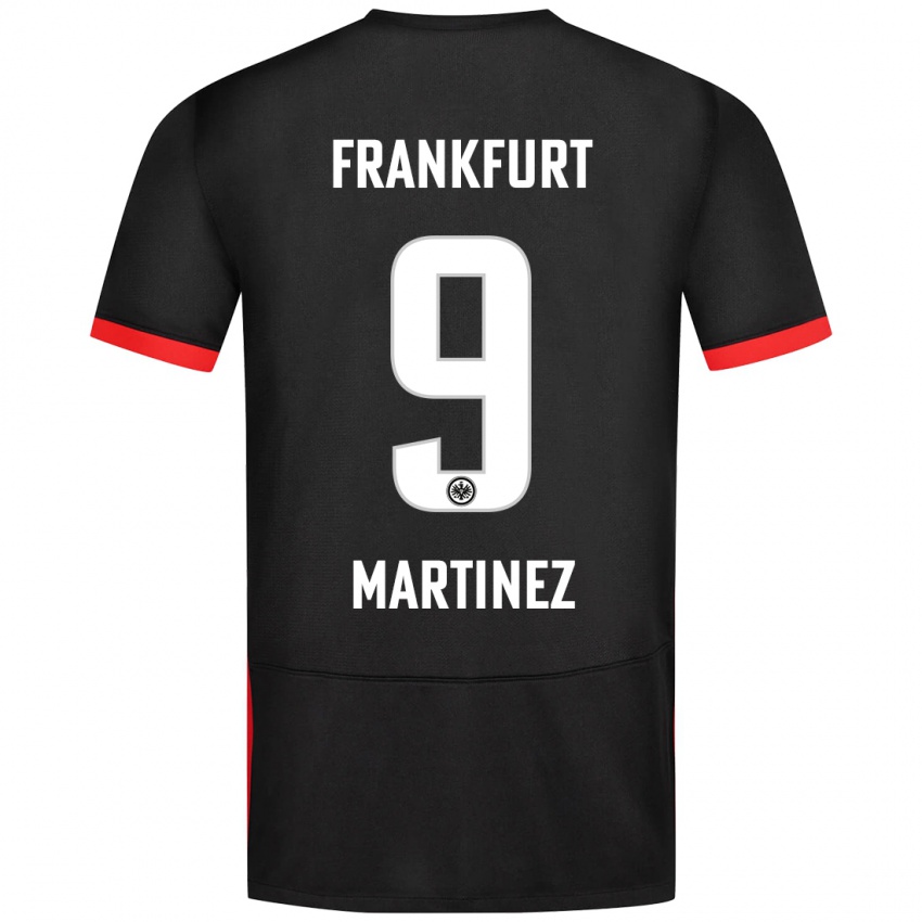 Heren Shekiera Martinez #9 Zwart Uitshirt Uittenue 2024/25 T-Shirt