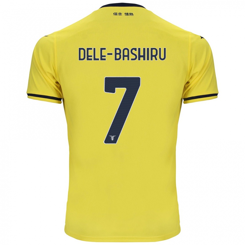 Heren Fisayo Dele-Bashiru #7 Geel Uitshirt Uittenue 2024/25 T-Shirt