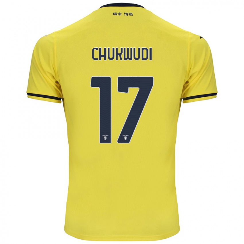 Heren Ogonna Franca Chukwudi #17 Geel Uitshirt Uittenue 2024/25 T-Shirt