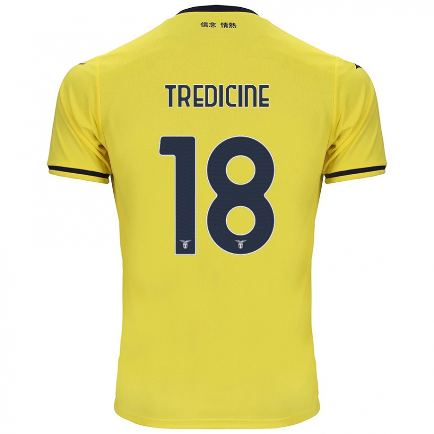 Heren Manuel Tredicine #18 Geel Uitshirt Uittenue 2024/25 T-Shirt