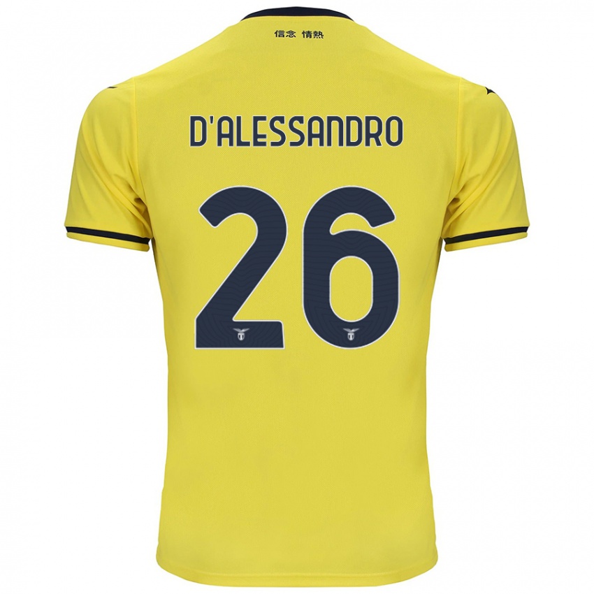 Heren Mattya D'alessandro #26 Geel Uitshirt Uittenue 2024/25 T-Shirt