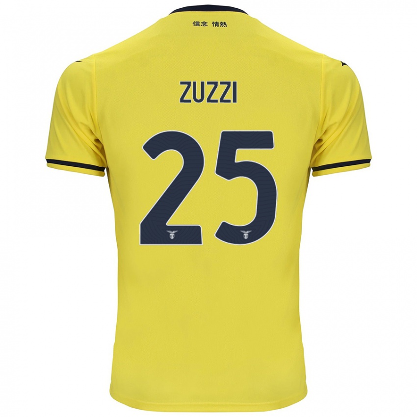 Heren Giorgia Zuzzi #25 Geel Uitshirt Uittenue 2024/25 T-Shirt