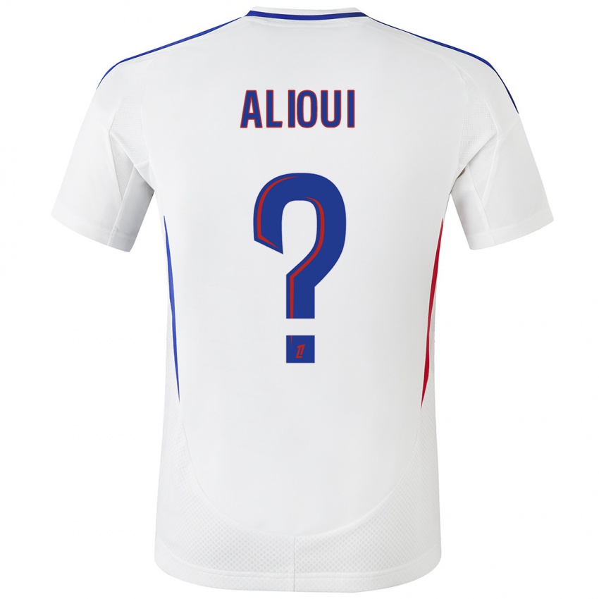 Dames Adam Alioui #0 Wit Blauw Thuisshirt Thuistenue 2024/25 T-Shirt