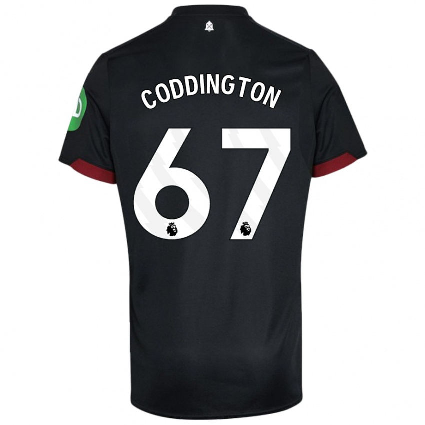 Dames Remy Coddington #67 Zwart Wit Uitshirt Uittenue 2024/25 T-Shirt