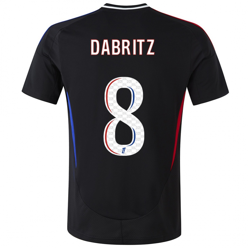 Dames Sara Däbritz #8 Zwart Uitshirt Uittenue 2024/25 T-Shirt