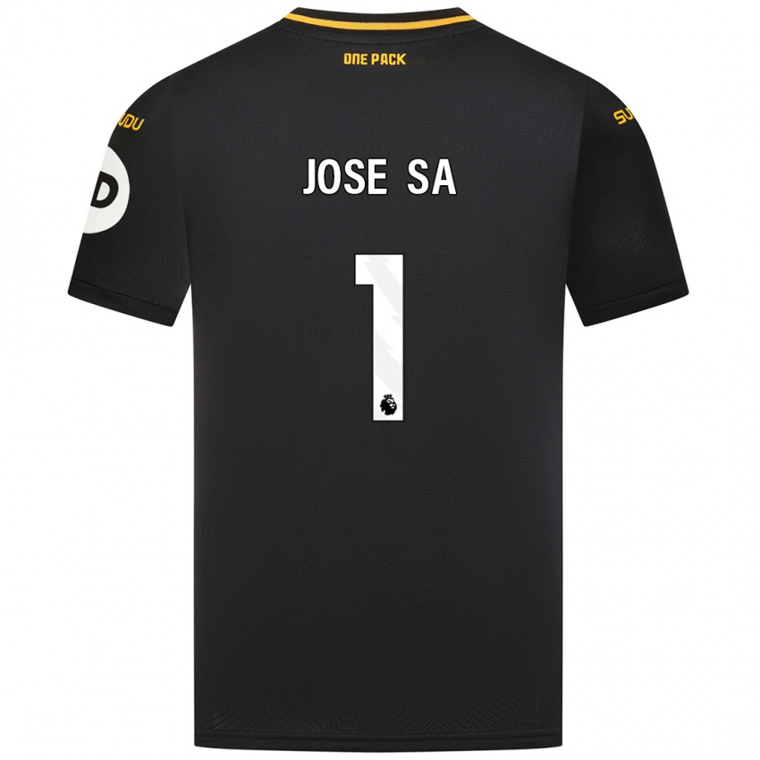 Dames Jose Sa #1 Zwart Uitshirt Uittenue 2024/25 T-Shirt