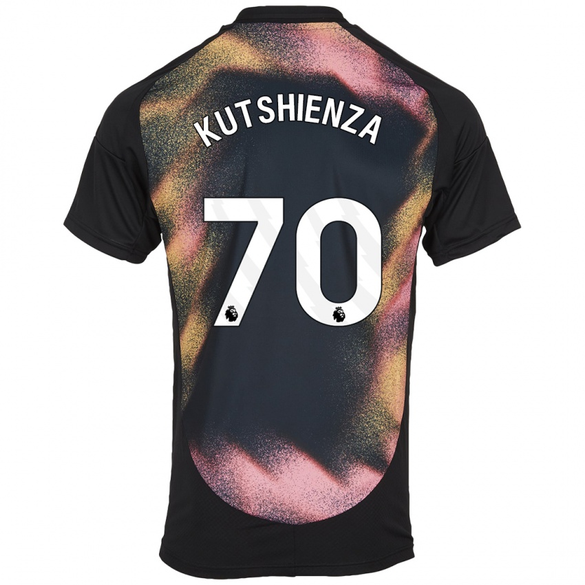 Dames Jesper Kutshienza #70 Zwart Wit Uitshirt Uittenue 2024/25 T-Shirt