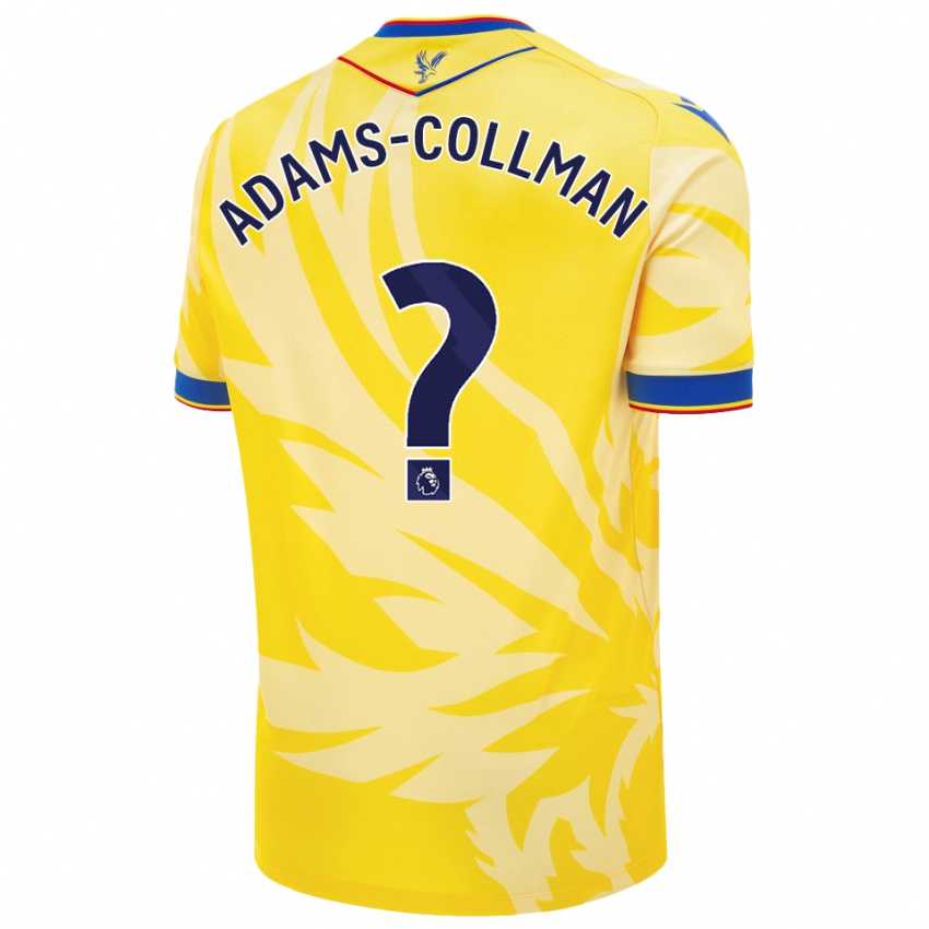 Dames Kai-Reece Adams-Collman #0 Geel Uitshirt Uittenue 2024/25 T-Shirt