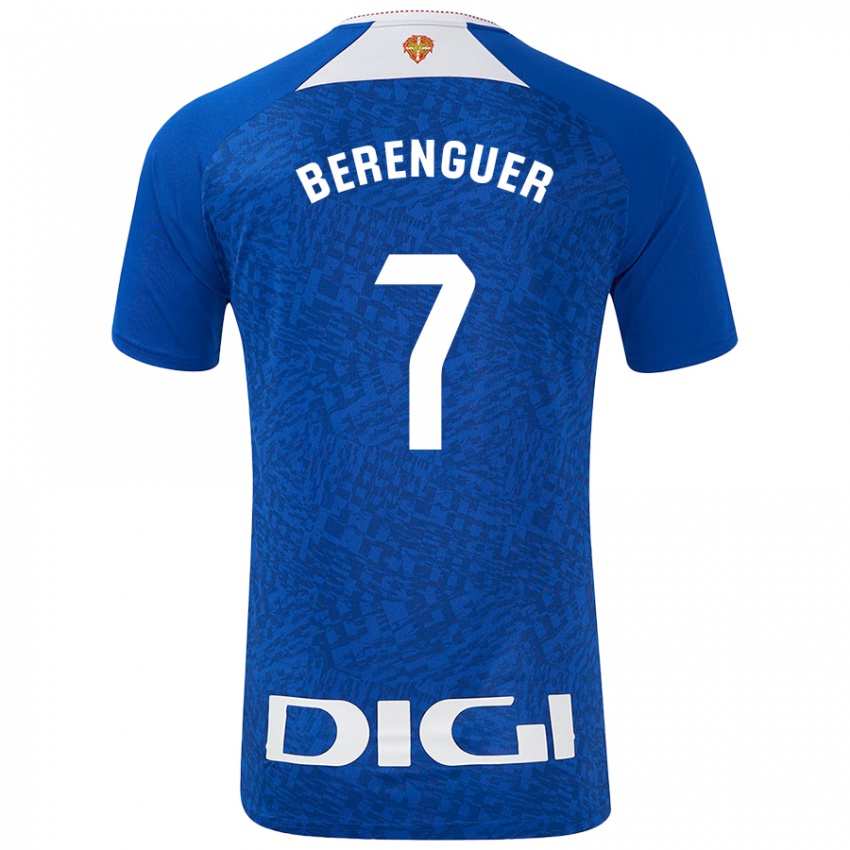 Dames Alex Berenguer #7 Koningsblauw Uitshirt Uittenue 2024/25 T-Shirt