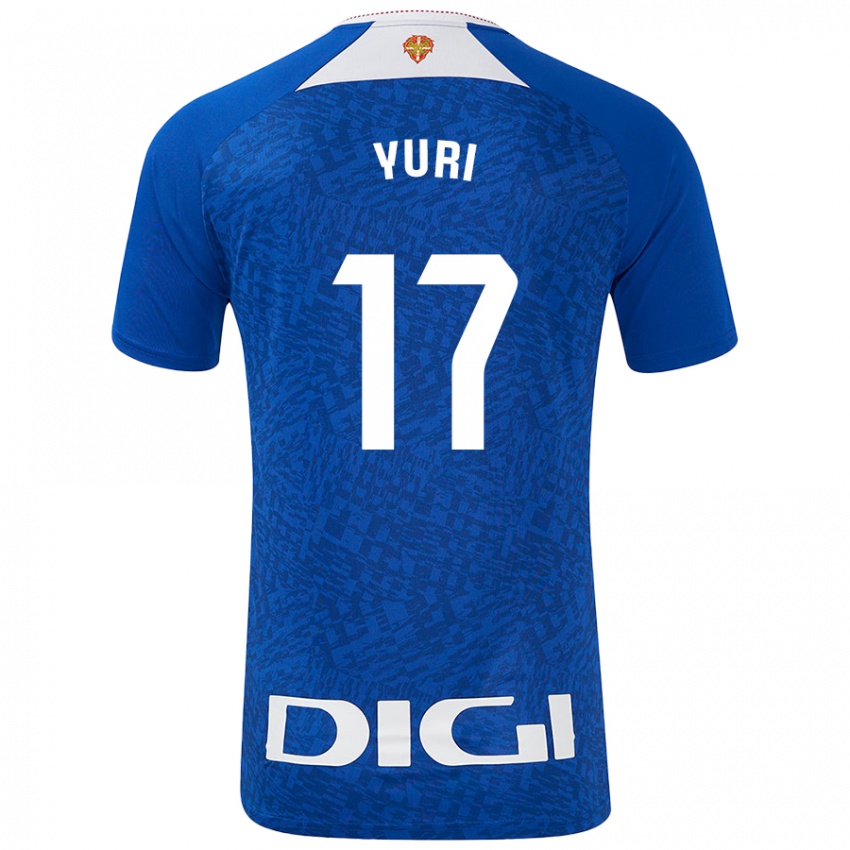 Dames Yuri Berchiche #17 Koningsblauw Uitshirt Uittenue 2024/25 T-Shirt