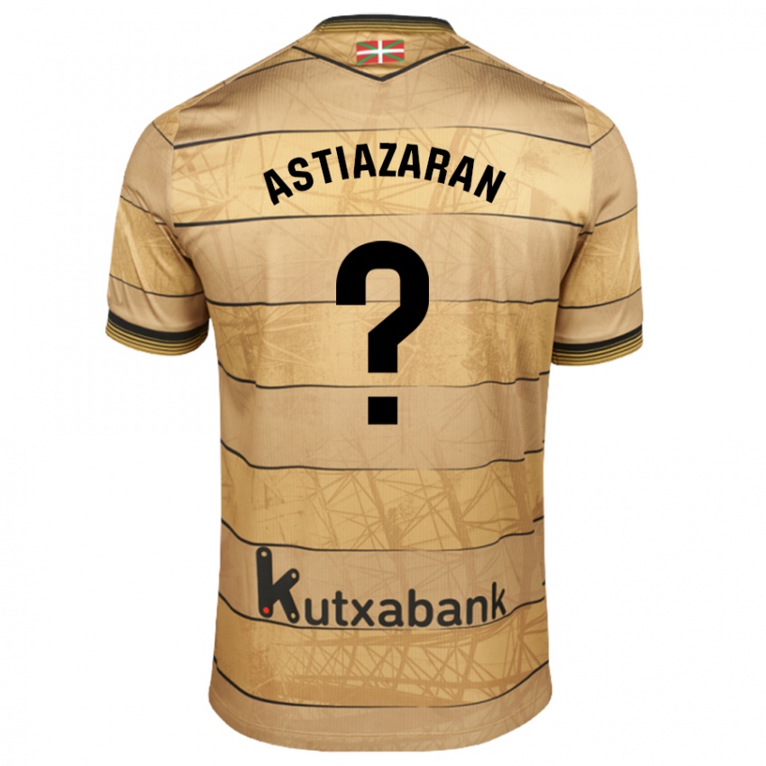 Dames Lander Astiazaran #0 Bruin Uitshirt Uittenue 2024/25 T-Shirt