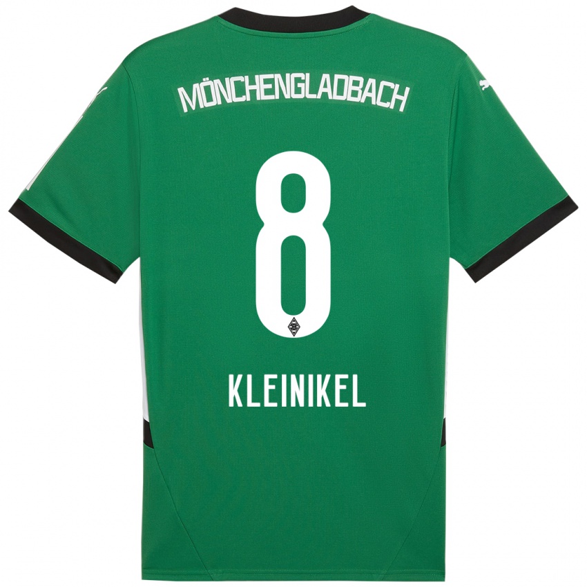 Dames Nadja Kleinikel #8 Groen Wit Uitshirt Uittenue 2024/25 T-Shirt