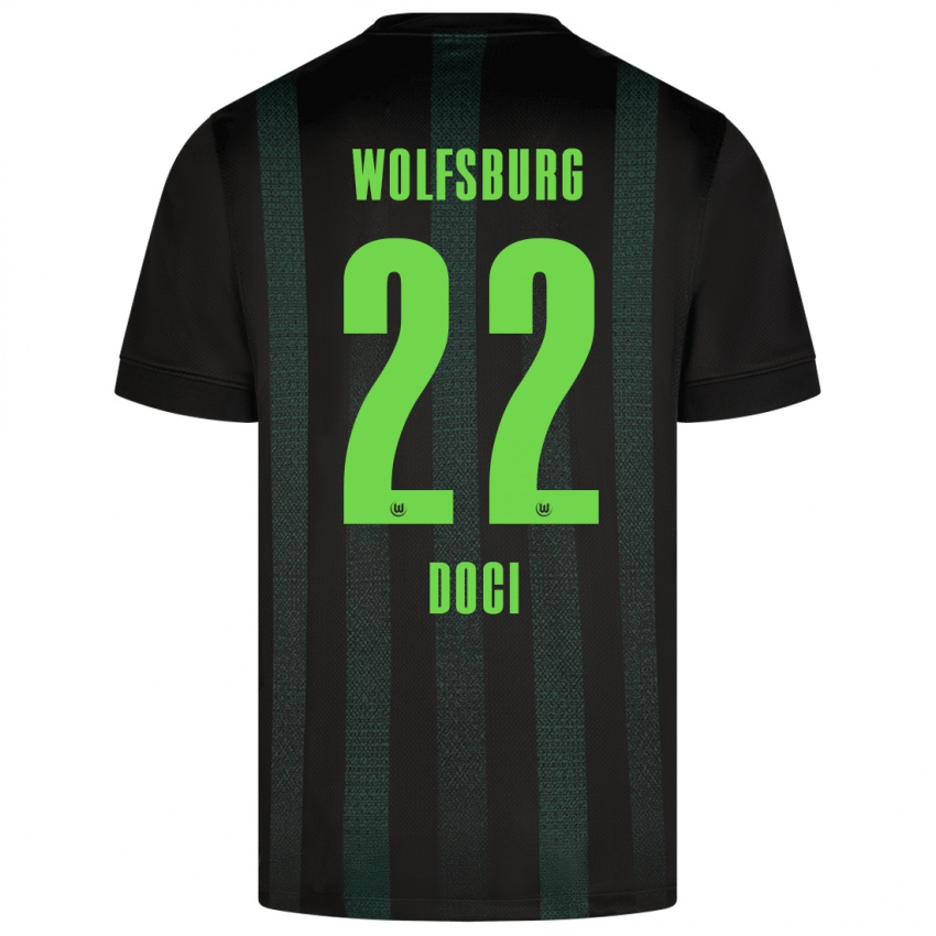 Dames Adrian Doci #22 Donkergroen Uitshirt Uittenue 2024/25 T-Shirt