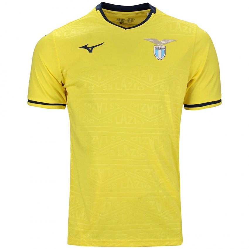 Dames Damiano Di Bartolomeo #0 Geel Uitshirt Uittenue 2024/25 T-Shirt