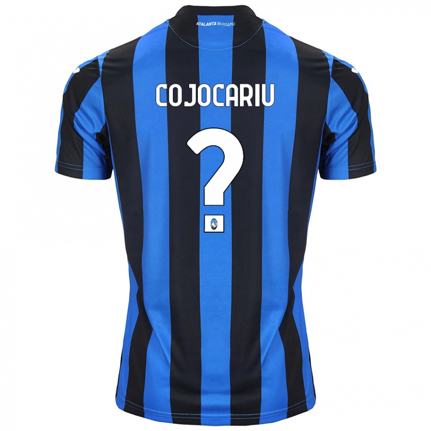 Kinderen Raul Cojocariu #0 Blauw Zwart Thuisshirt Thuistenue 2024/25 T-Shirt