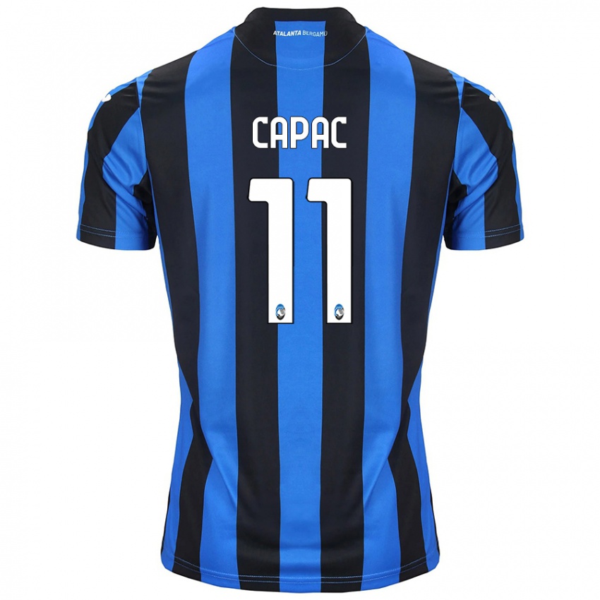 Kinderen Alexandru Capac #11 Blauw Zwart Thuisshirt Thuistenue 2024/25 T-Shirt