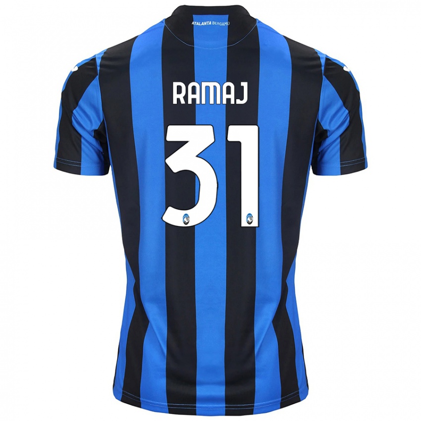 Kinderen Gabriel Ramaj #31 Blauw Zwart Thuisshirt Thuistenue 2024/25 T-Shirt