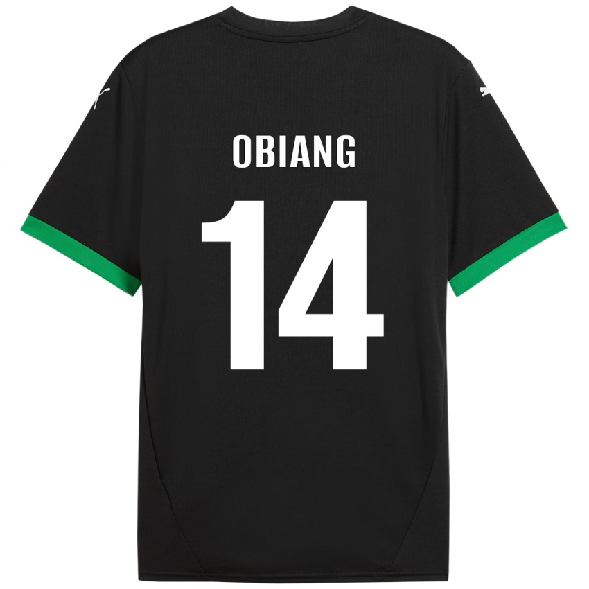 Kinderen Pedro Obiang #14 Zwart Donkergroen Thuisshirt Thuistenue 2024/25 T-Shirt