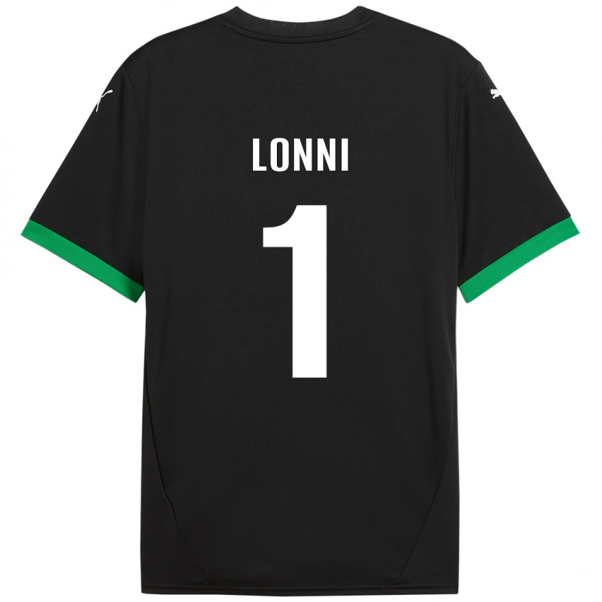 Kinderen Lia Lonni #1 Zwart Donkergroen Thuisshirt Thuistenue 2024/25 T-Shirt