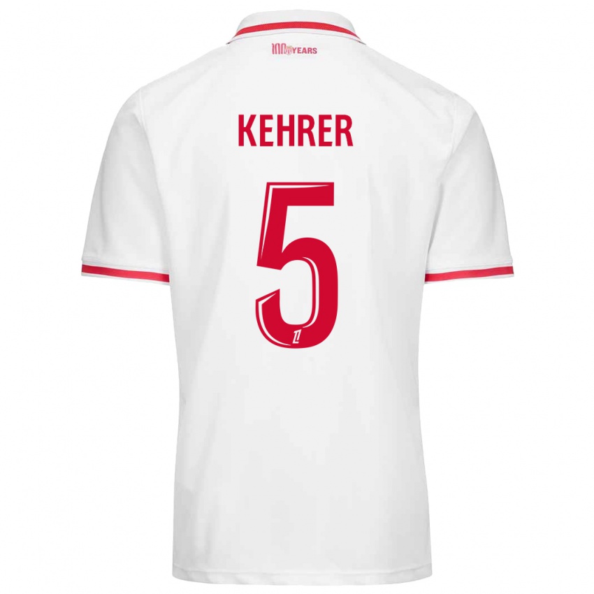 Kinderen Thilo Kehrer #5 Wit Rood Thuisshirt Thuistenue 2024/25 T-Shirt