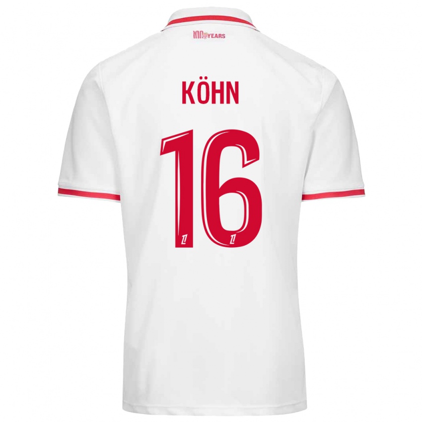 Kinderen Philipp Köhn #16 Wit Rood Thuisshirt Thuistenue 2024/25 T-Shirt