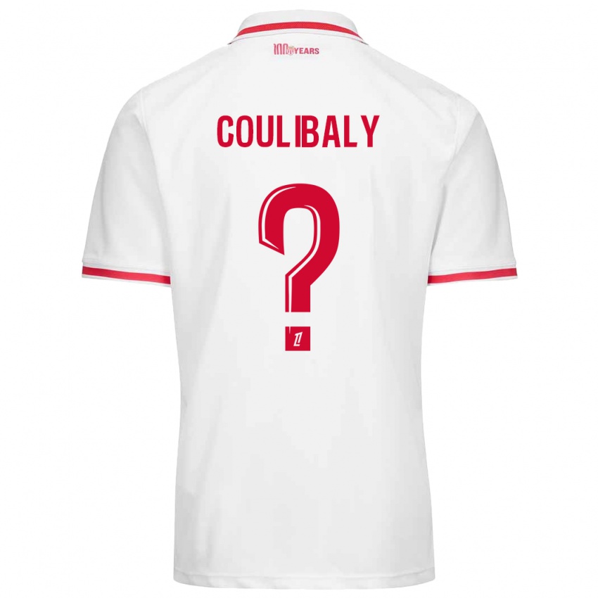 Kinderen Mamadou Coulibaly #0 Wit Rood Thuisshirt Thuistenue 2024/25 T-Shirt