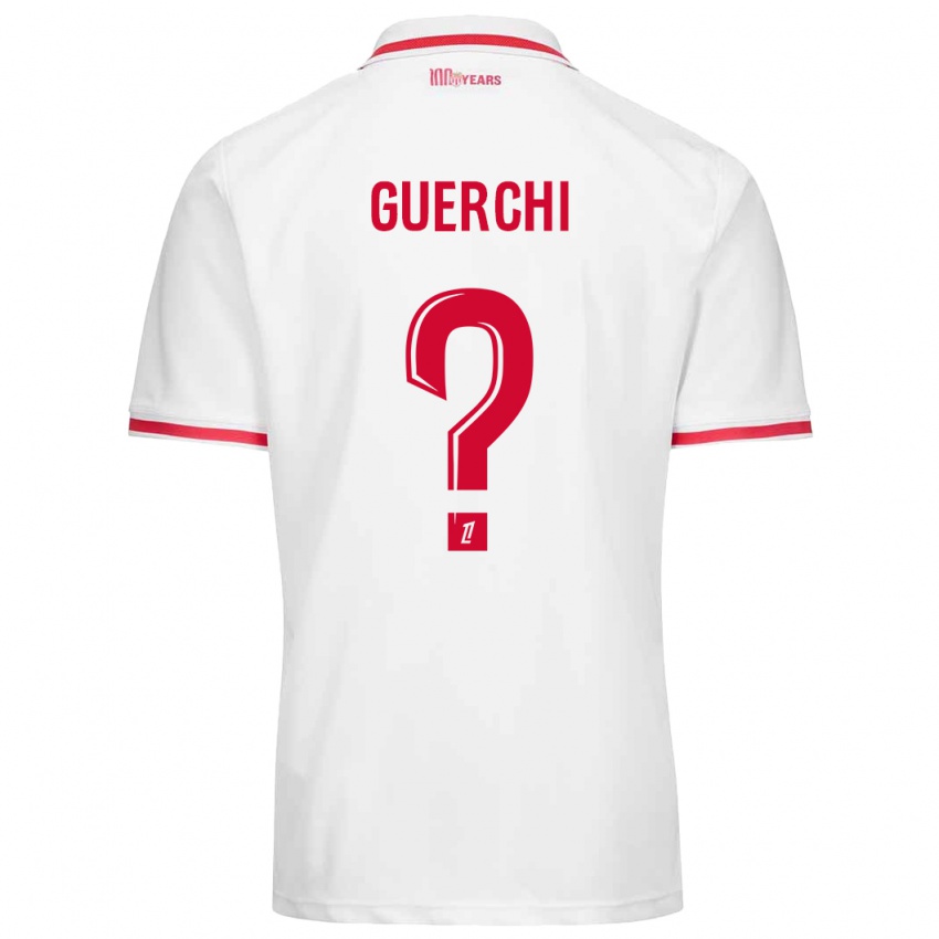 Kinderen Wassim Guerchi #0 Wit Rood Thuisshirt Thuistenue 2024/25 T-Shirt