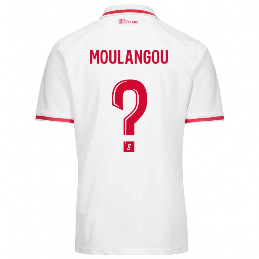 Kinderen Kenan Moulangou #0 Wit Rood Thuisshirt Thuistenue 2024/25 T-Shirt