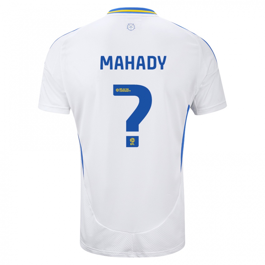 Kinderen Rory Mahady #0 Wit Blauw Thuisshirt Thuistenue 2024/25 T-Shirt