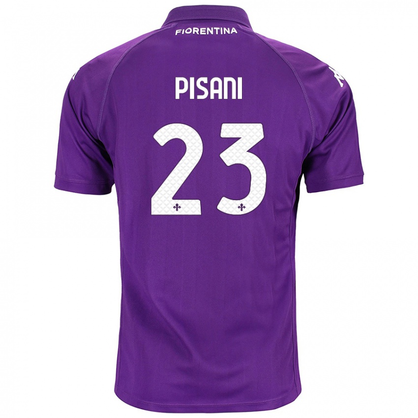 Kinderen Diego Pisani #23 Paars Thuisshirt Thuistenue 2024/25 T-Shirt