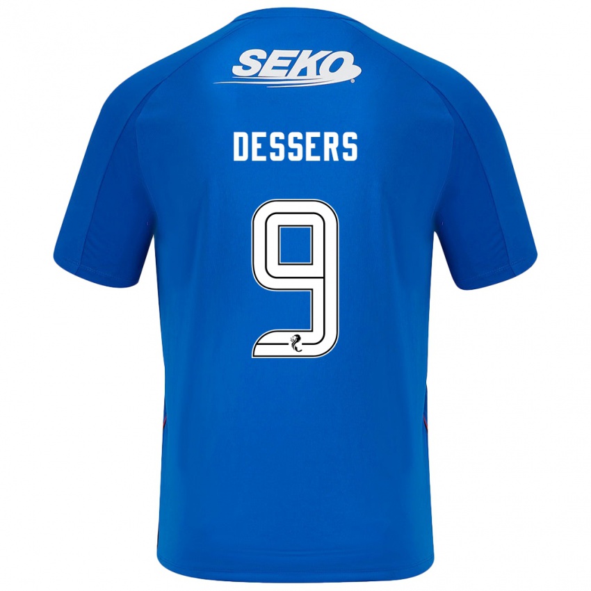 Kinderen Cyriel Dessers #9 Donkerblauw Thuisshirt Thuistenue 2024/25 T-Shirt