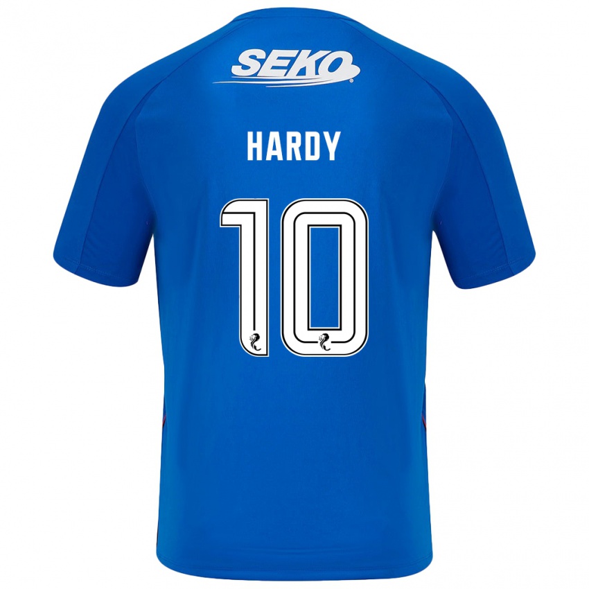 Kinderen Rio Hardy #10 Donkerblauw Thuisshirt Thuistenue 2024/25 T-Shirt