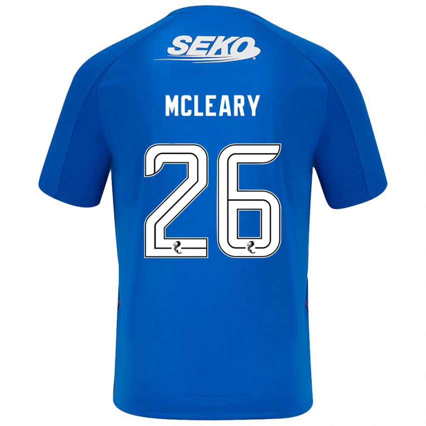 Kinderen Jodi Mcleary #26 Donkerblauw Thuisshirt Thuistenue 2024/25 T-Shirt