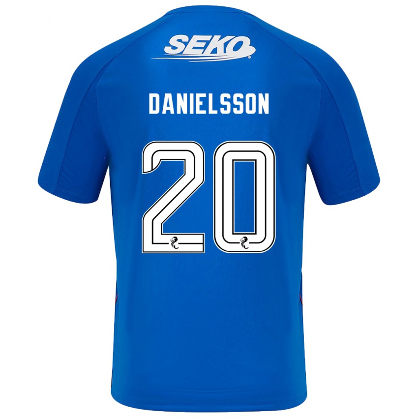 Kinderen Jenny Julia Danielsson #20 Donkerblauw Thuisshirt Thuistenue 2024/25 T-Shirt