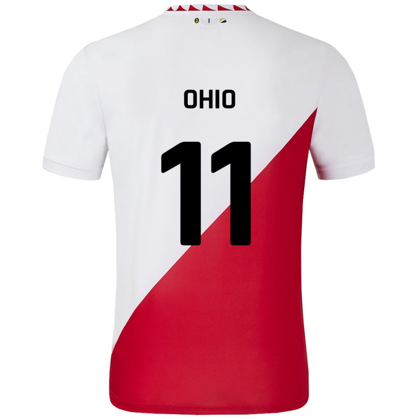 Kinderen Noah Ohio #11 Wit Rood Thuisshirt Thuistenue 2024/25 T-Shirt