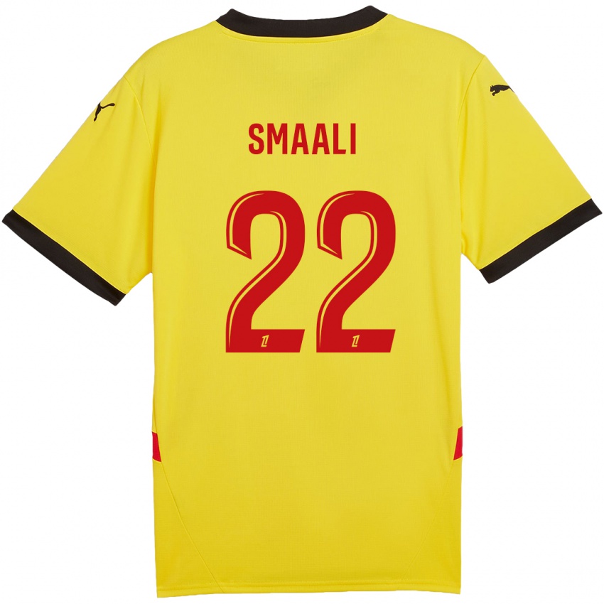 Kinderen Emma Smaali #22 Geel Rood Thuisshirt Thuistenue 2024/25 T-Shirt