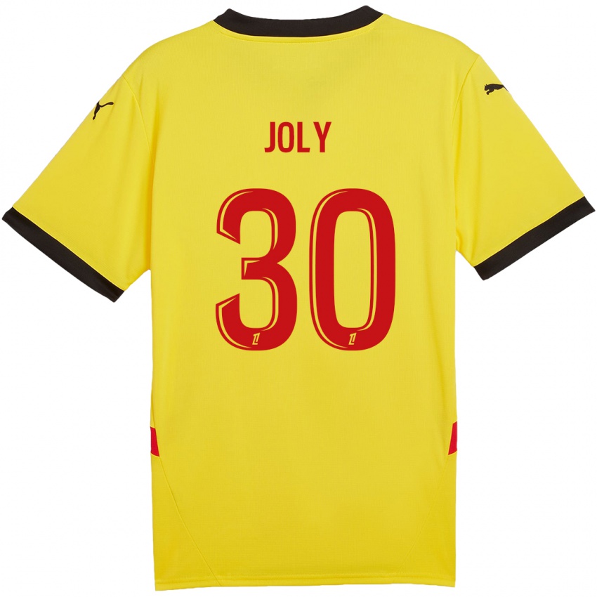 Kinderen Blandine Joly #30 Geel Rood Thuisshirt Thuistenue 2024/25 T-Shirt