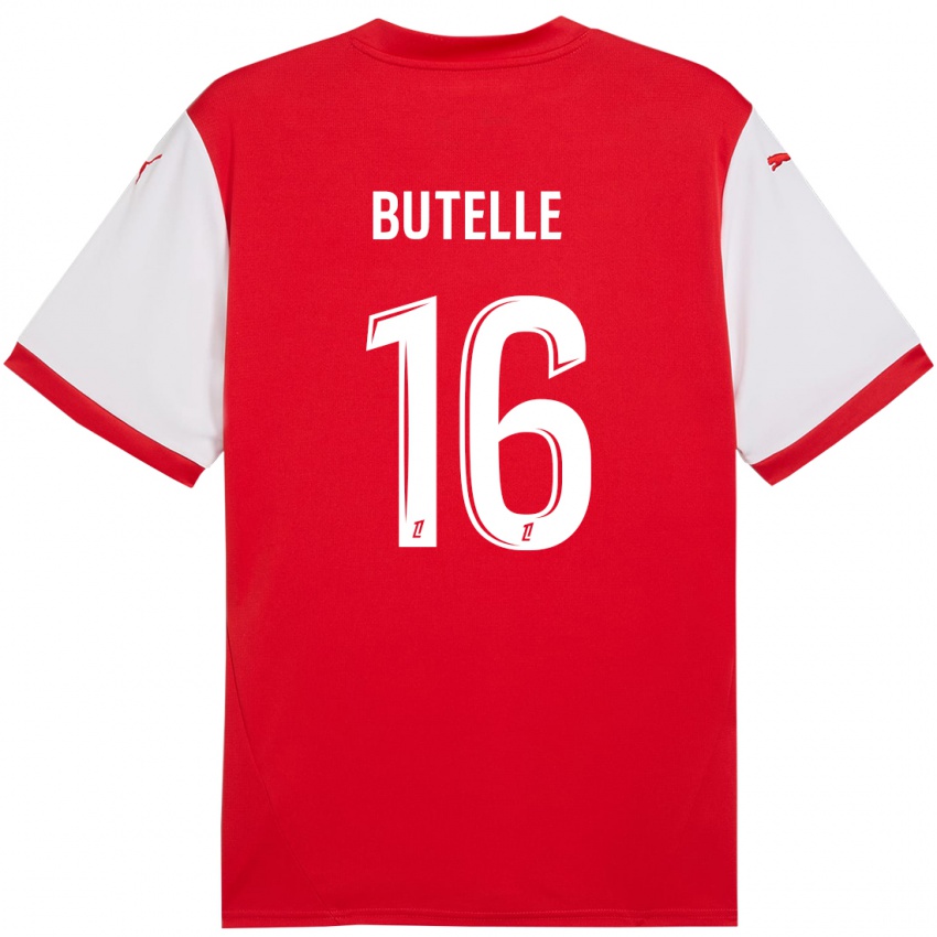 Kinderen Ludovic Butelle #16 Rood Wit Thuisshirt Thuistenue 2024/25 T-Shirt