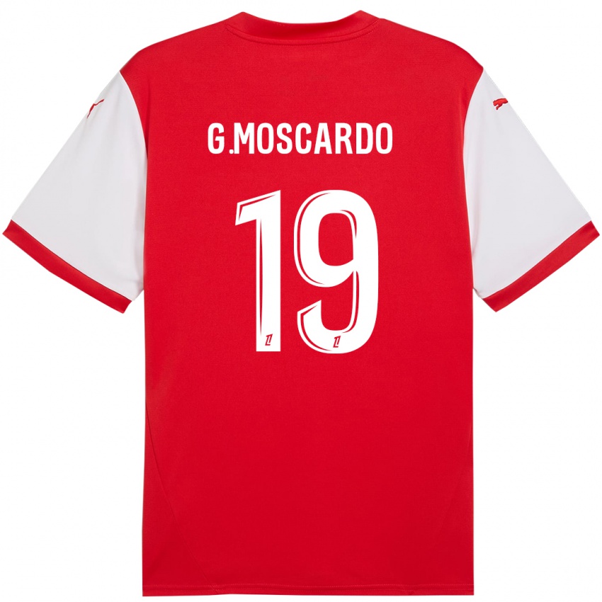 Kinderen Gabriel Moscardo #19 Rood Wit Thuisshirt Thuistenue 2024/25 T-Shirt